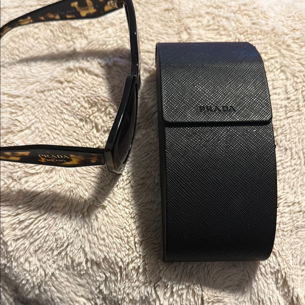 Prada Women's Tortoise Shell Sunglasses - Picture 3 of 8